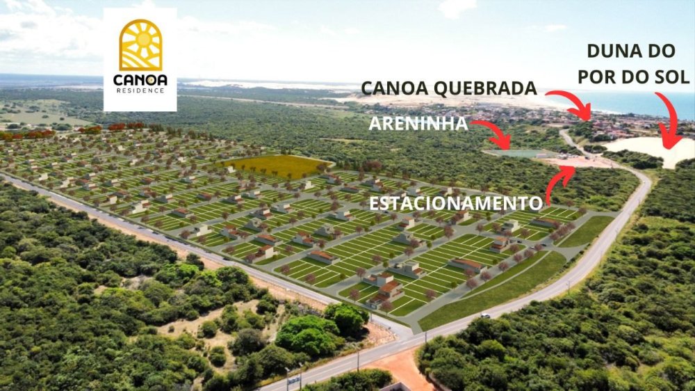 Terreno - Venda - Canoa Quebrada - Aracati - CE